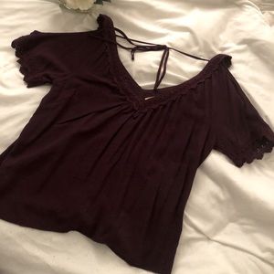 Women’s Pacsun Cold shoulder top